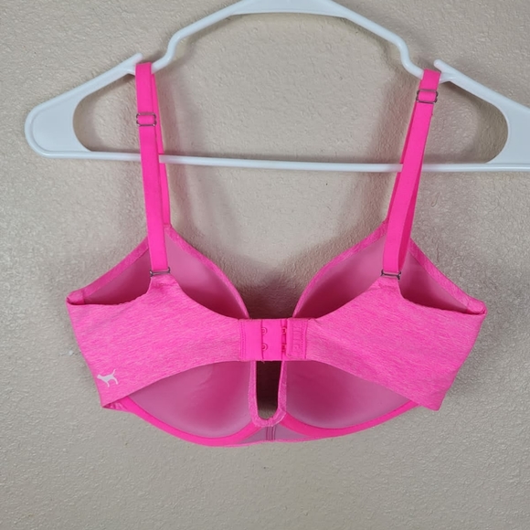 Victoria Secret Pink Bra push up Sz 32 DD - Picture 2 of 5
